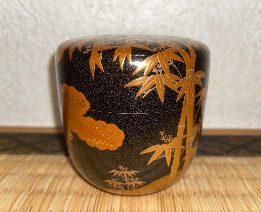 mieko.odier 一后一兆 竹林蒔絵 大棗 表千家 而妙斎書付