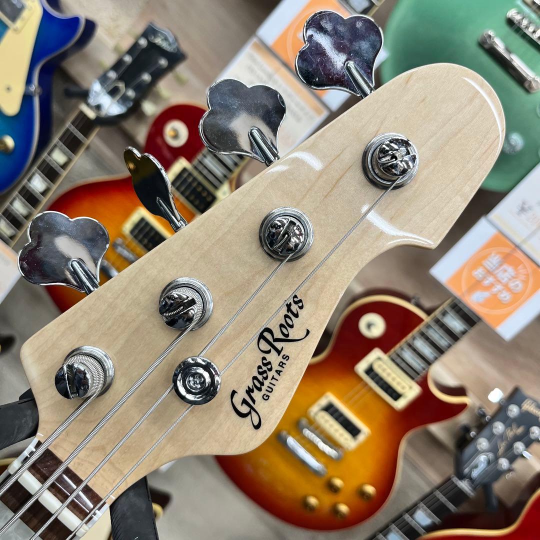 【11386】Grass Roots AMAZE ジャズベースタイプ 水色