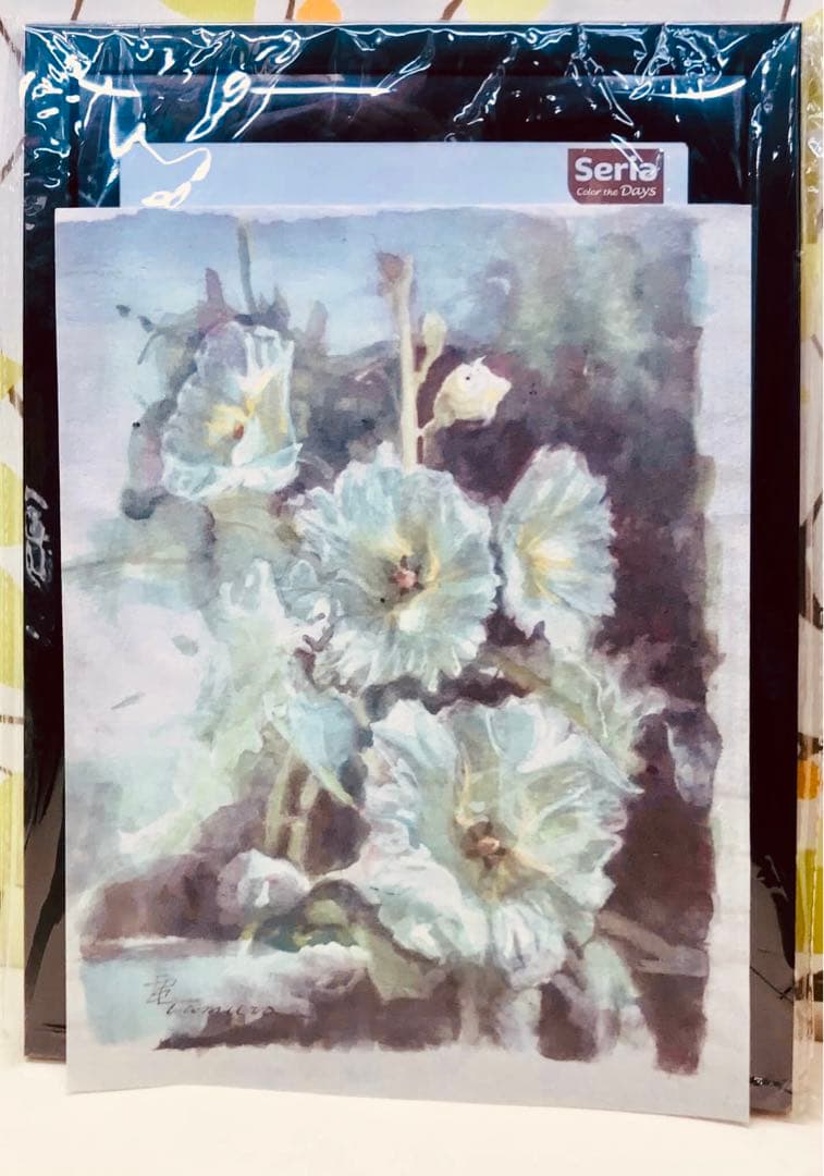 水彩画の花 内閣総理大臣賞受賞作家の作品