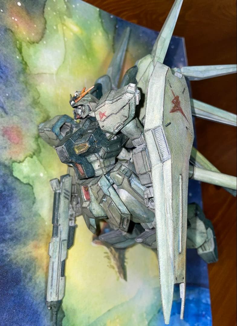 νガンダム全塗装アニメ塗りハイニューガンダムガンプラプラモデル