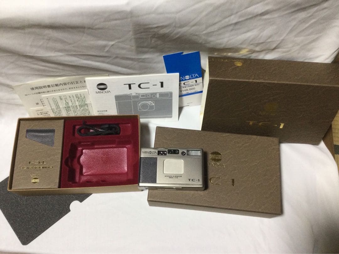【美品】MINOLTA TC-1 コンパクトフィルムカメラ