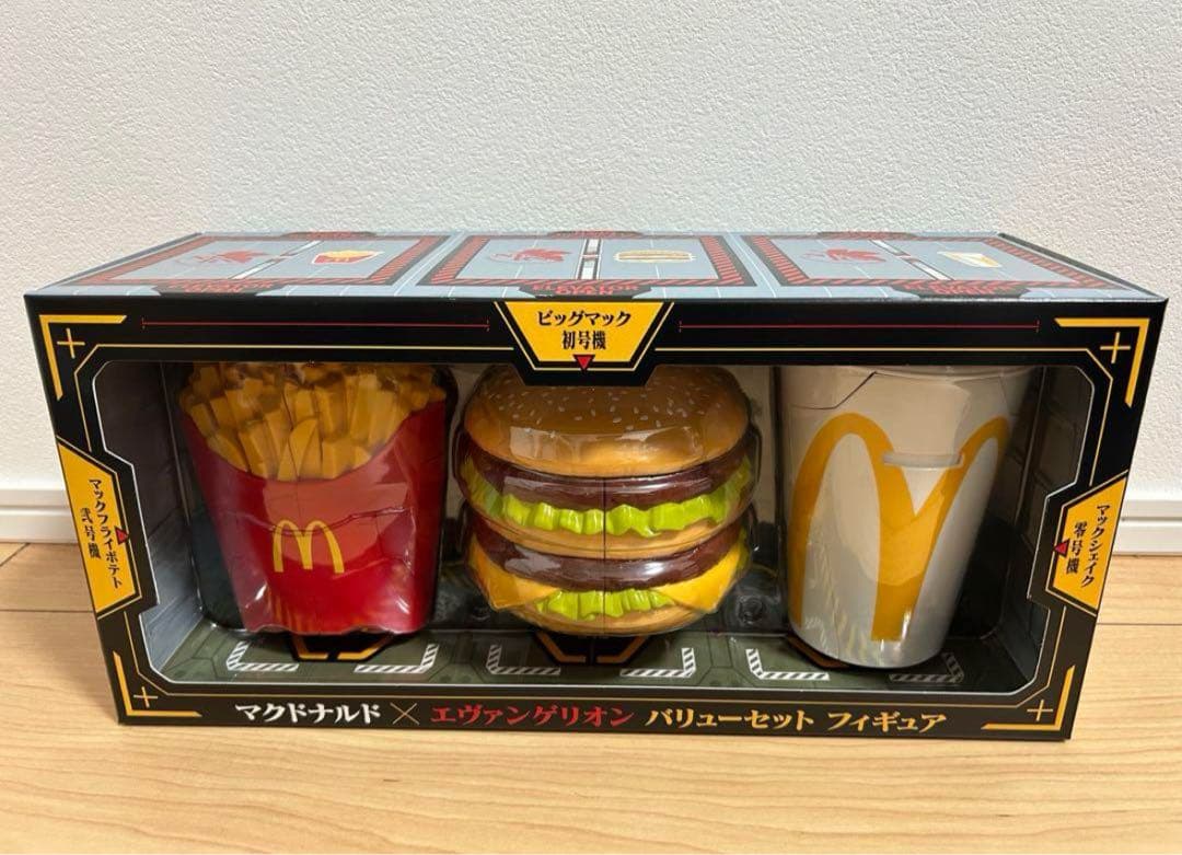 新品未開封エヴァンゲリオン　バリューセットフィギュア