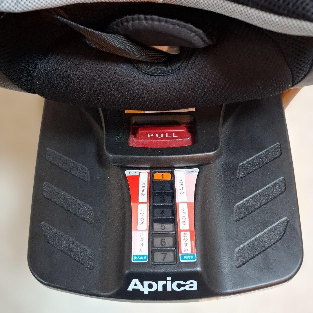 【美品】Aprica クルリラ isofix モアレラブラック