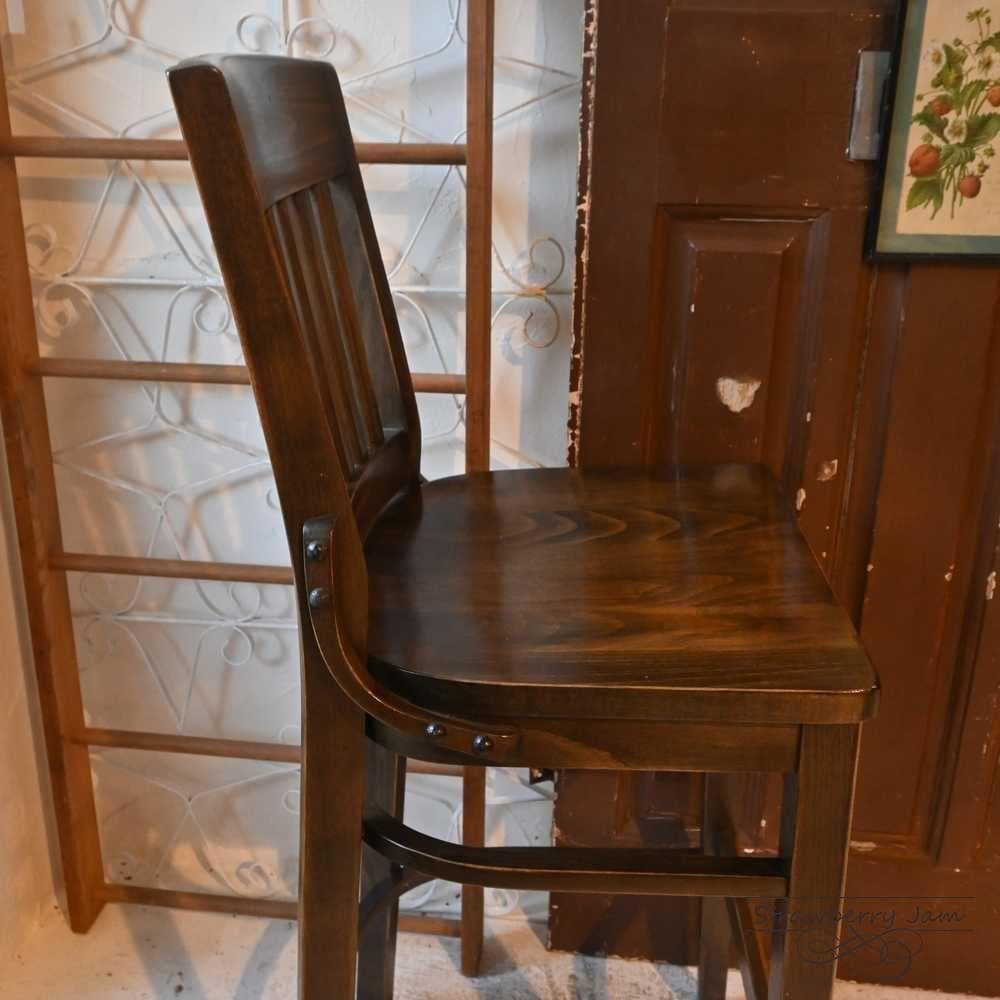 IFU-413-2 英国ヴィンテージ カウンターチェア ハイチェア BARチェア