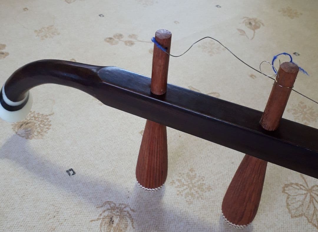 【新古品】胡弓 弦楽器 ケース付き入門一色セット