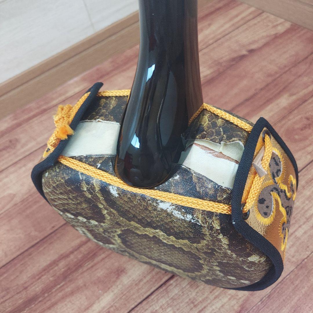 守礼印 ハードケース 三線 全長79cm 蛇皮柄　鍵付き