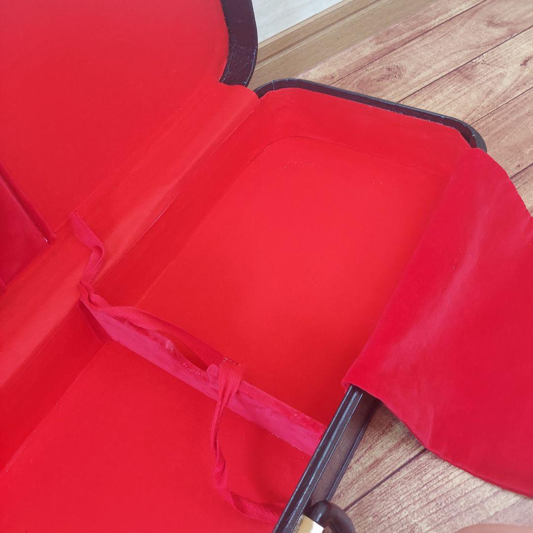 守礼印 ハードケース 三線 全長79cm 蛇皮柄　鍵付き