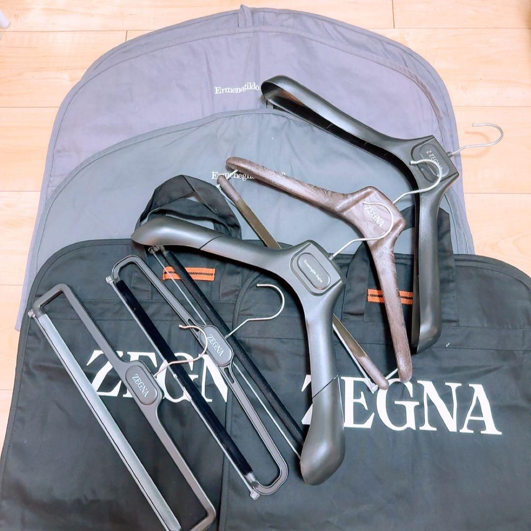 ZEGNA ガーメントバック.ハンガーセット.スーツ用.パンツ用旅行へ持ち運び