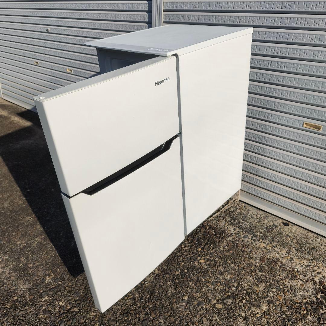 ハイセンス 冷蔵庫 93L 右開き冷凍室 26L 除菌清掃済 1人暮し 綺麗