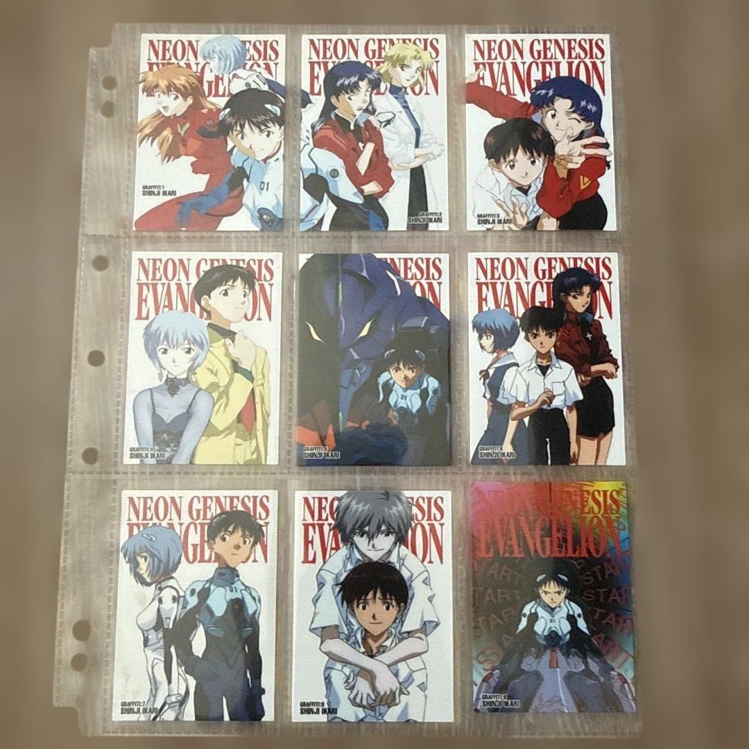 エヴァンゲリオン　カードダスマスターズ第壱集　コンプ品　アルバムバインダー付