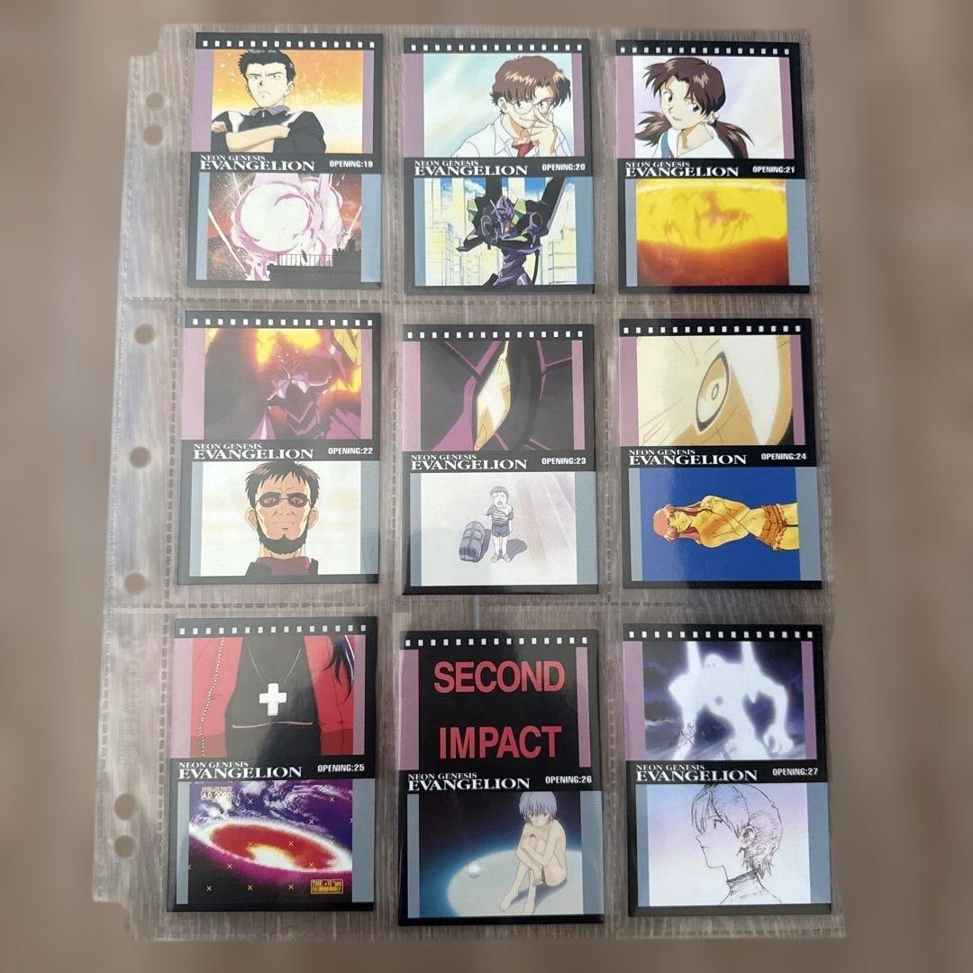 エヴァンゲリオン　カードダスマスターズ第壱集　コンプ品　アルバムバインダー付