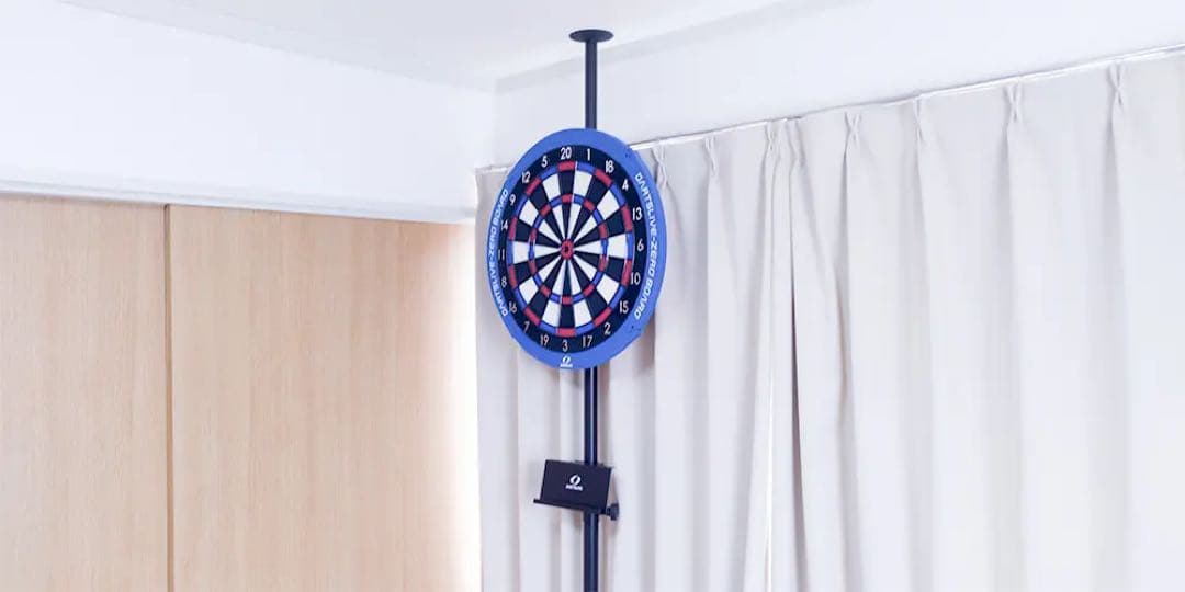 【るみ】DARTSLIVE ZERO BOARD スタンド式ダーツボード