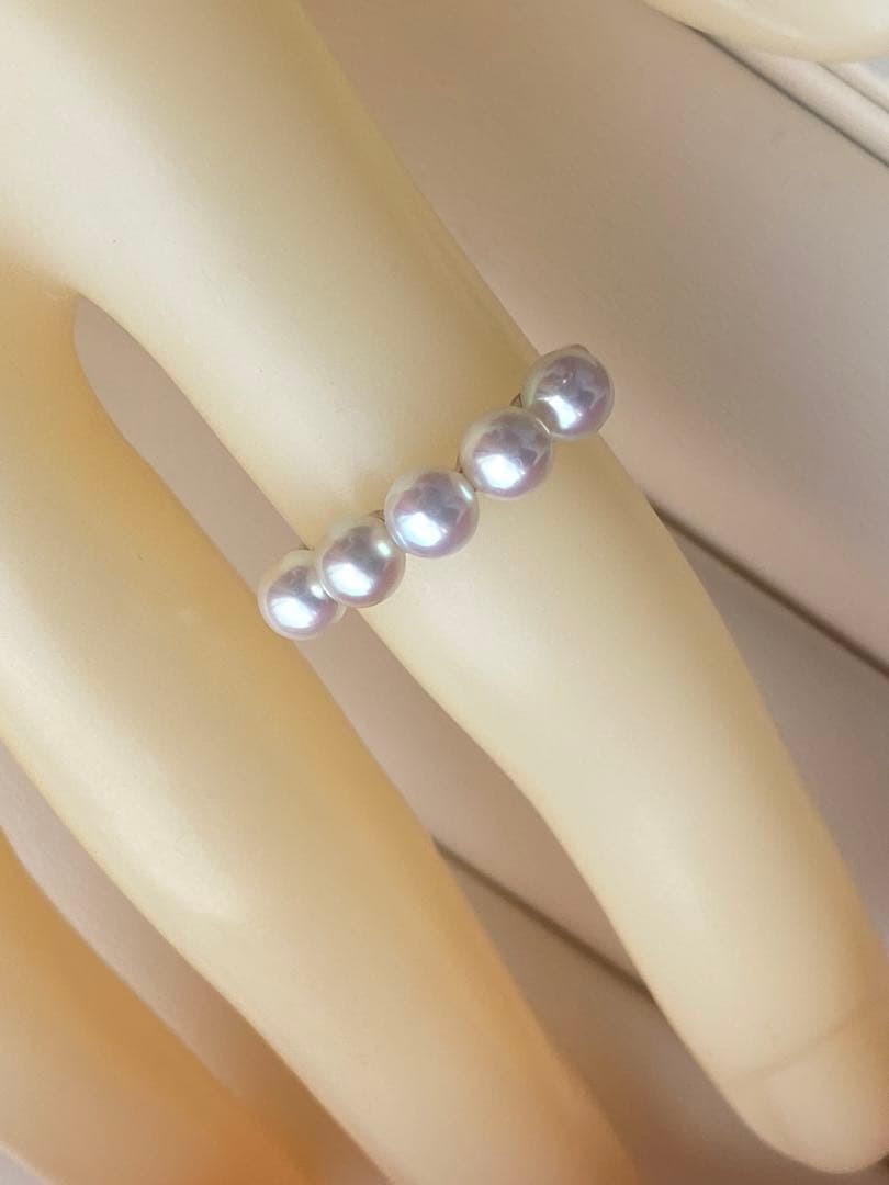 専用ページ　あこやベビーパールリング　2点まとめ