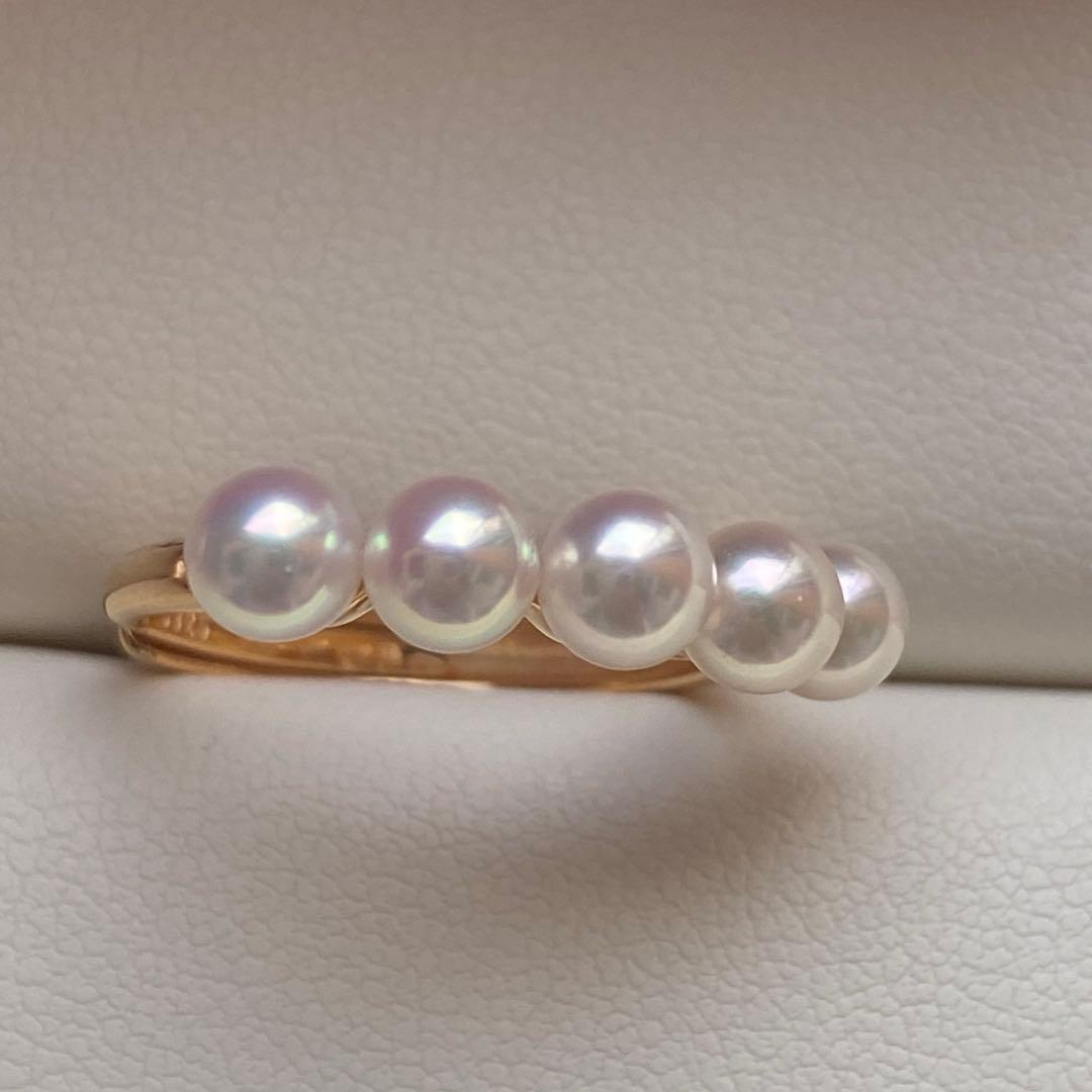 専用ページ　あこやベビーパールリング　2点まとめ