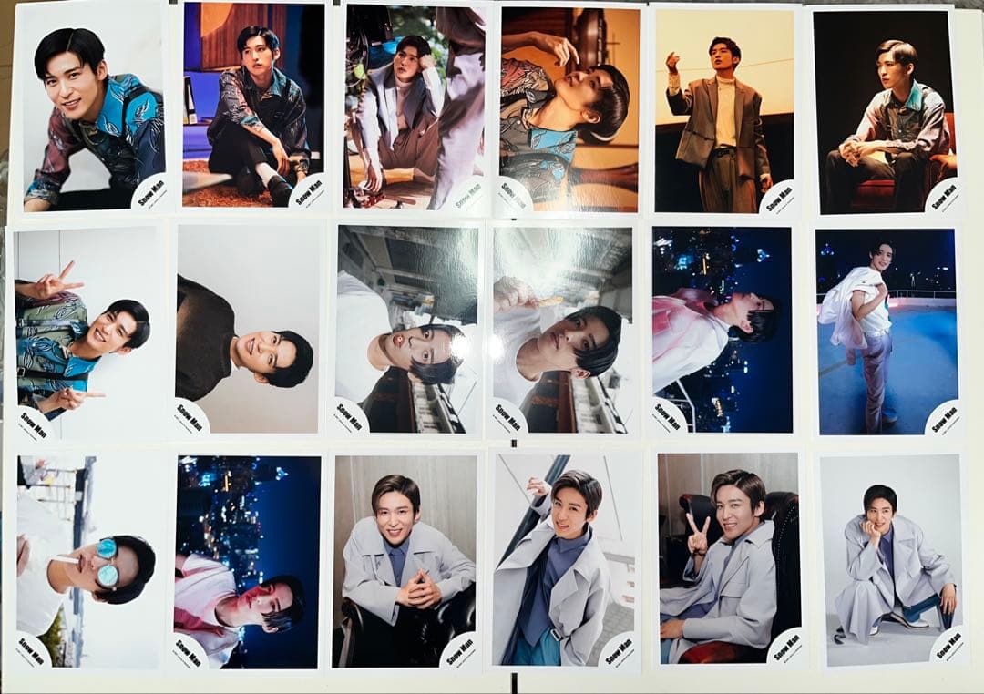 目黒蓮 公式写真 324枚まとめ売り 全てソロ Man