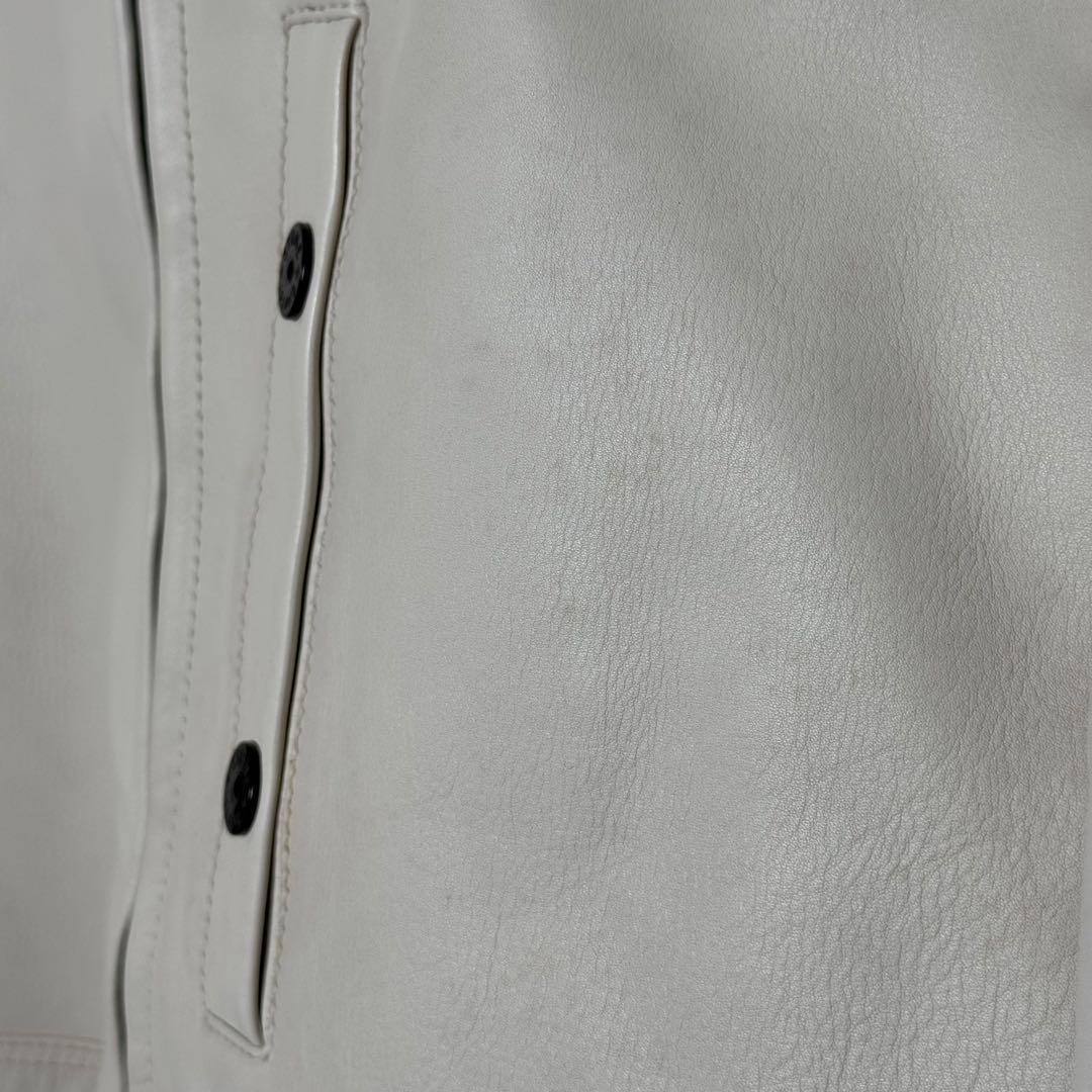 ジャケット・アウター STONE  2013AW WAXED SOFT LEATHER M