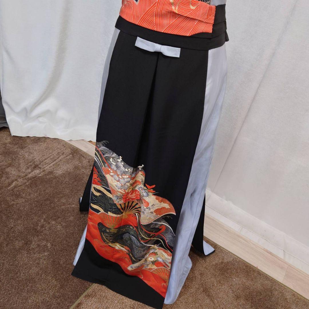 8号サイズ★一点物★希少な着物リメイクドレス