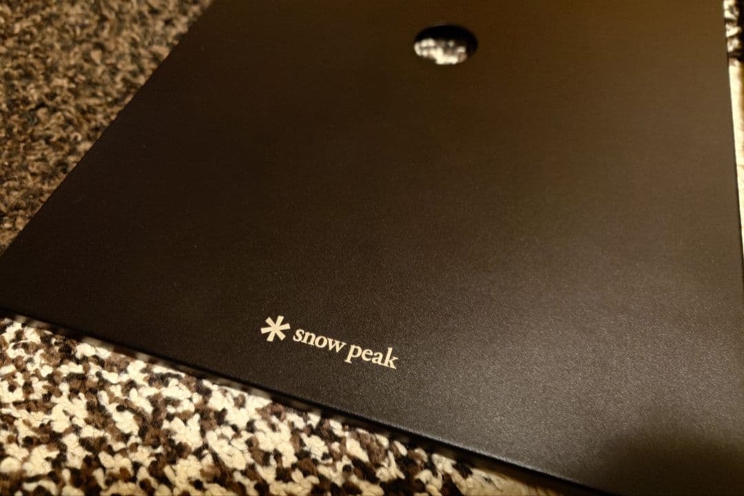 Q*郎様 スノーピーク ステンレストレー1ユニット×1ハーフユニット×2 ブラッ