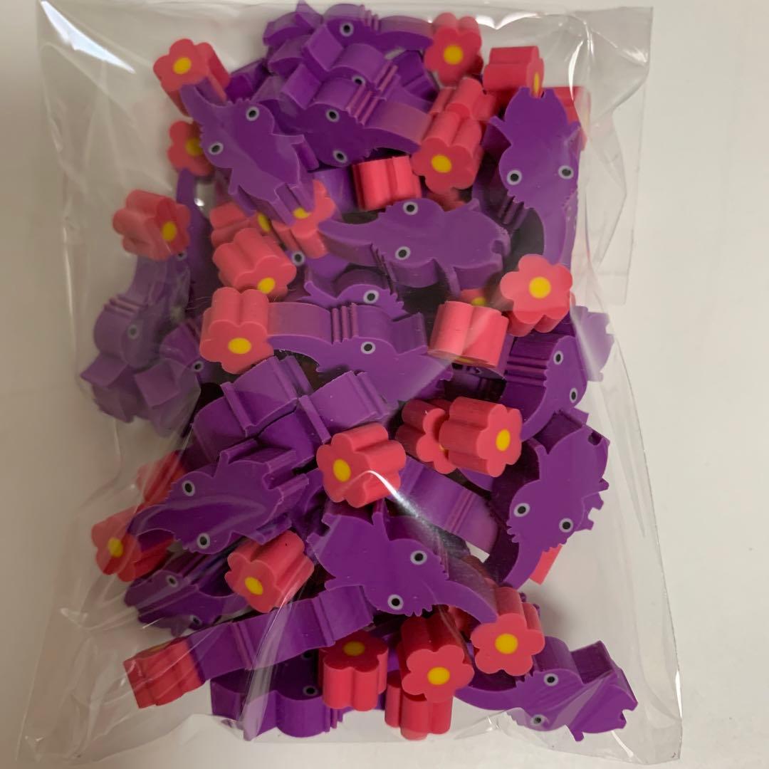 ピクミン3 デラックス　つめつめ消しゴム　まとめ売り