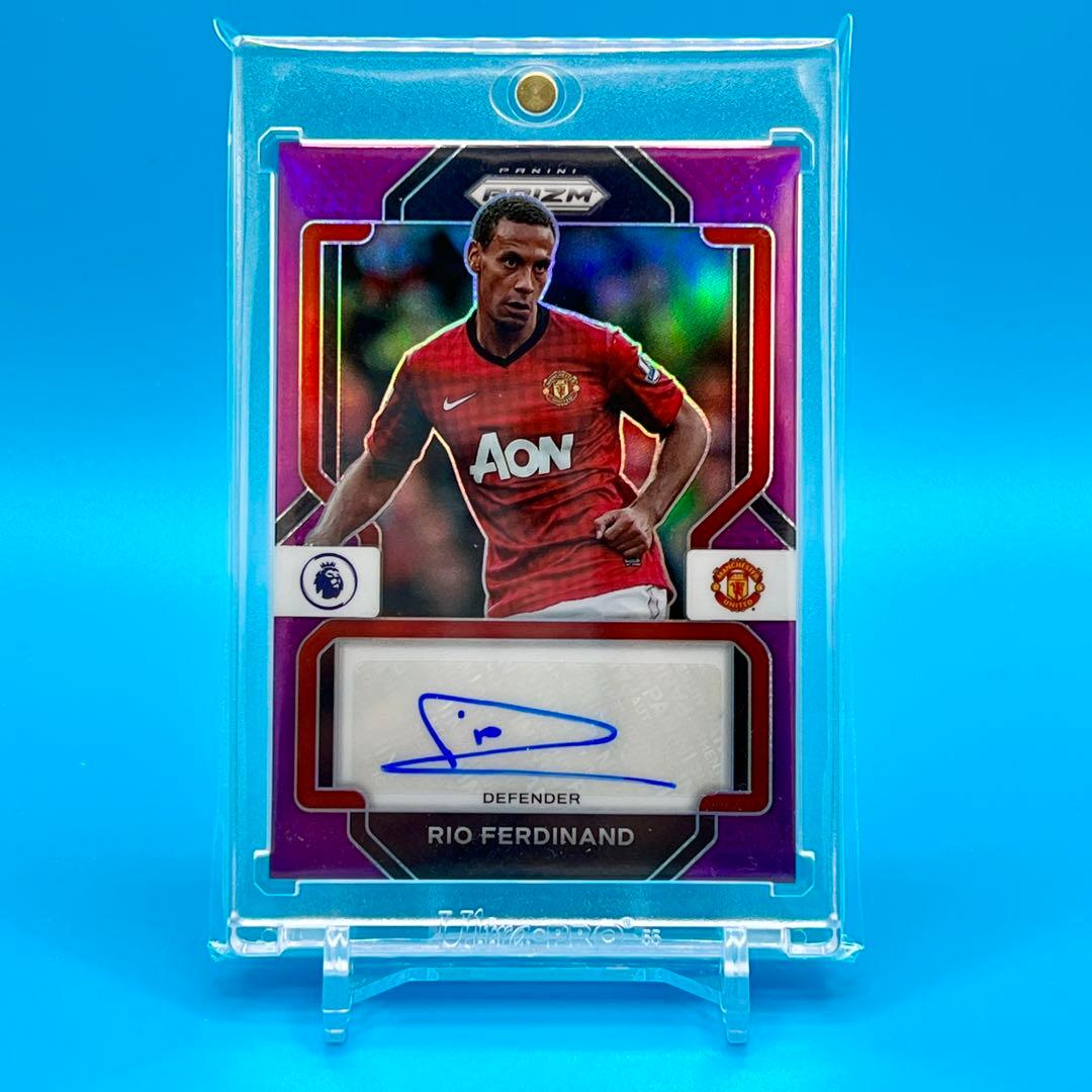 22-23 Panini RIO FERDINAND 直筆サインカード 25シリ