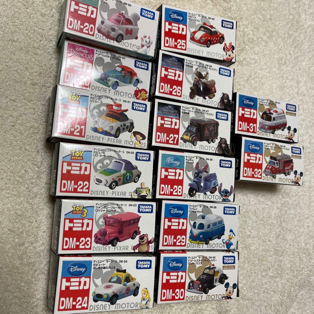 ディズニーモータース　74台セット