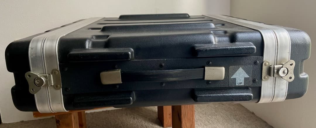 SKB 2U　ラックケース　1オーナー　ネジ純正品