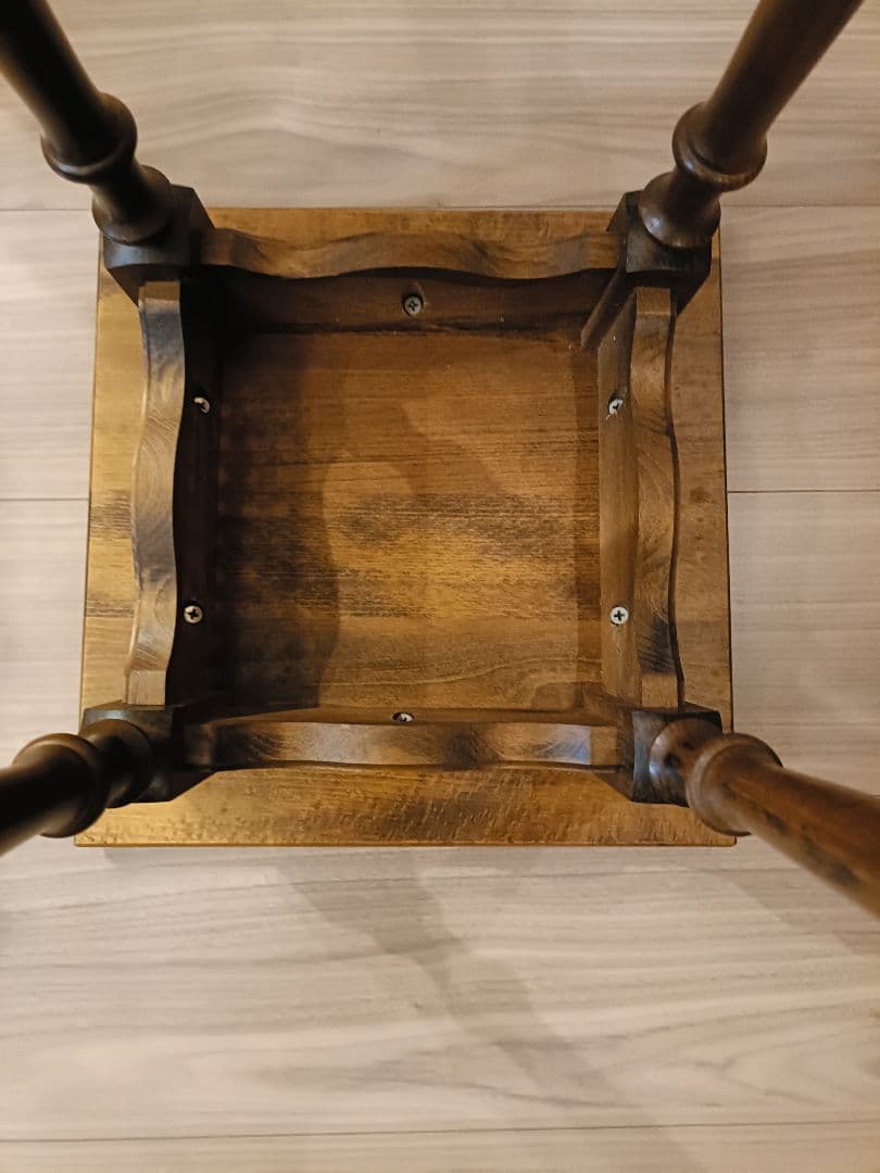 【McQ（マック）#古着】カリモク(karimoku)　花台　レトロ