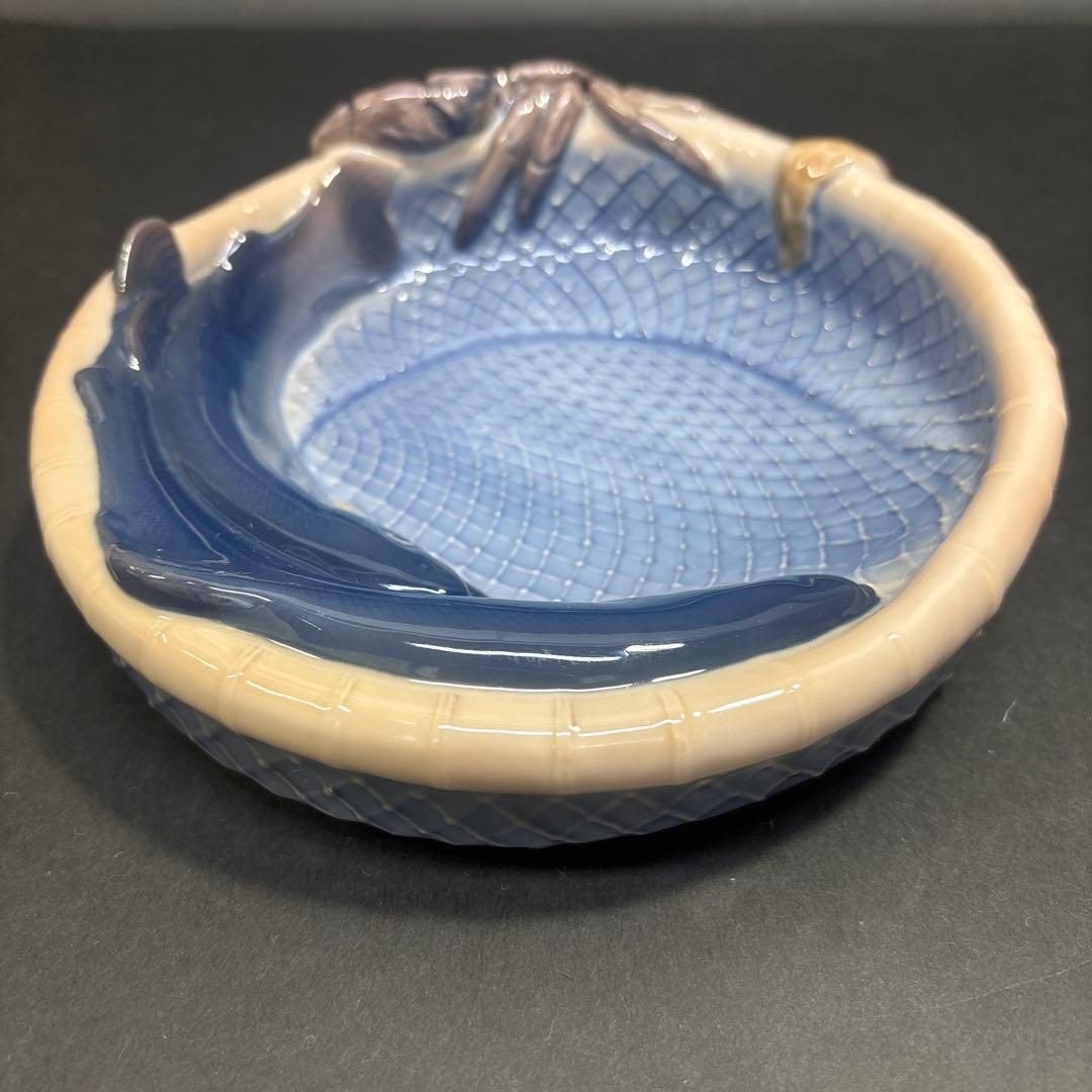 美品★Bing & Grondahl 社「Crab & Fish 」