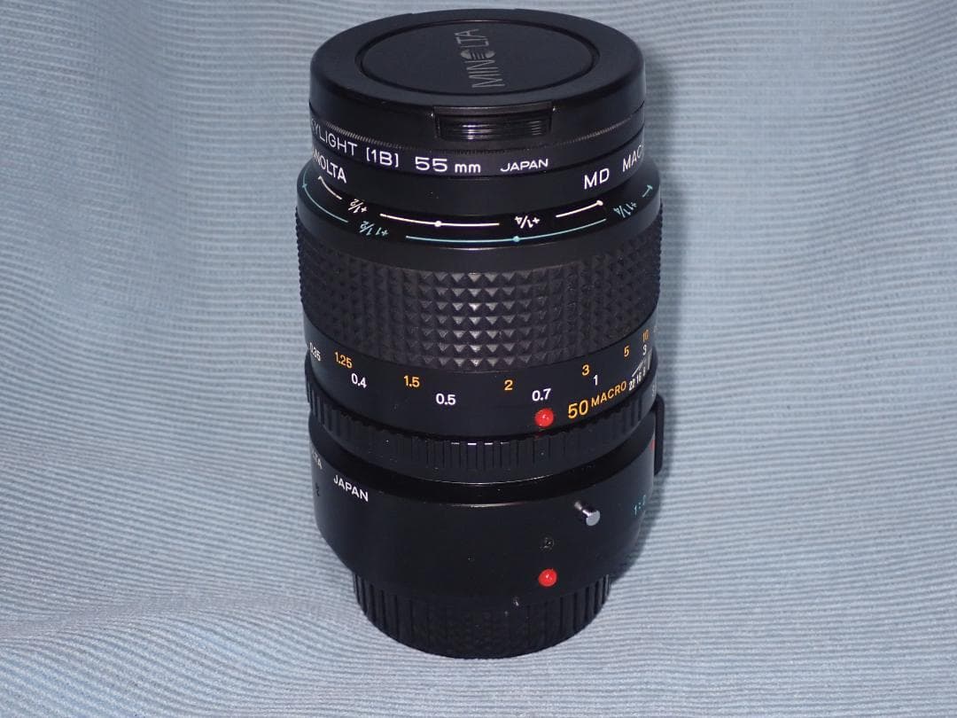 MINOLTA ミノルタ MD MACRO 50mm F3.5、専用中間リング