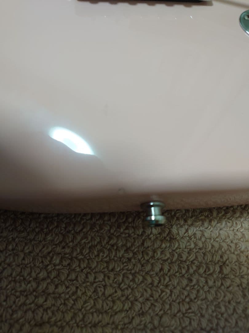 シェルピンクのストラトキャスター（フェンダーメキシコ）