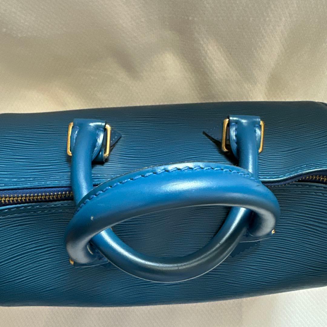 ルイヴィトン　スピーディー　エピ　トレドブルー