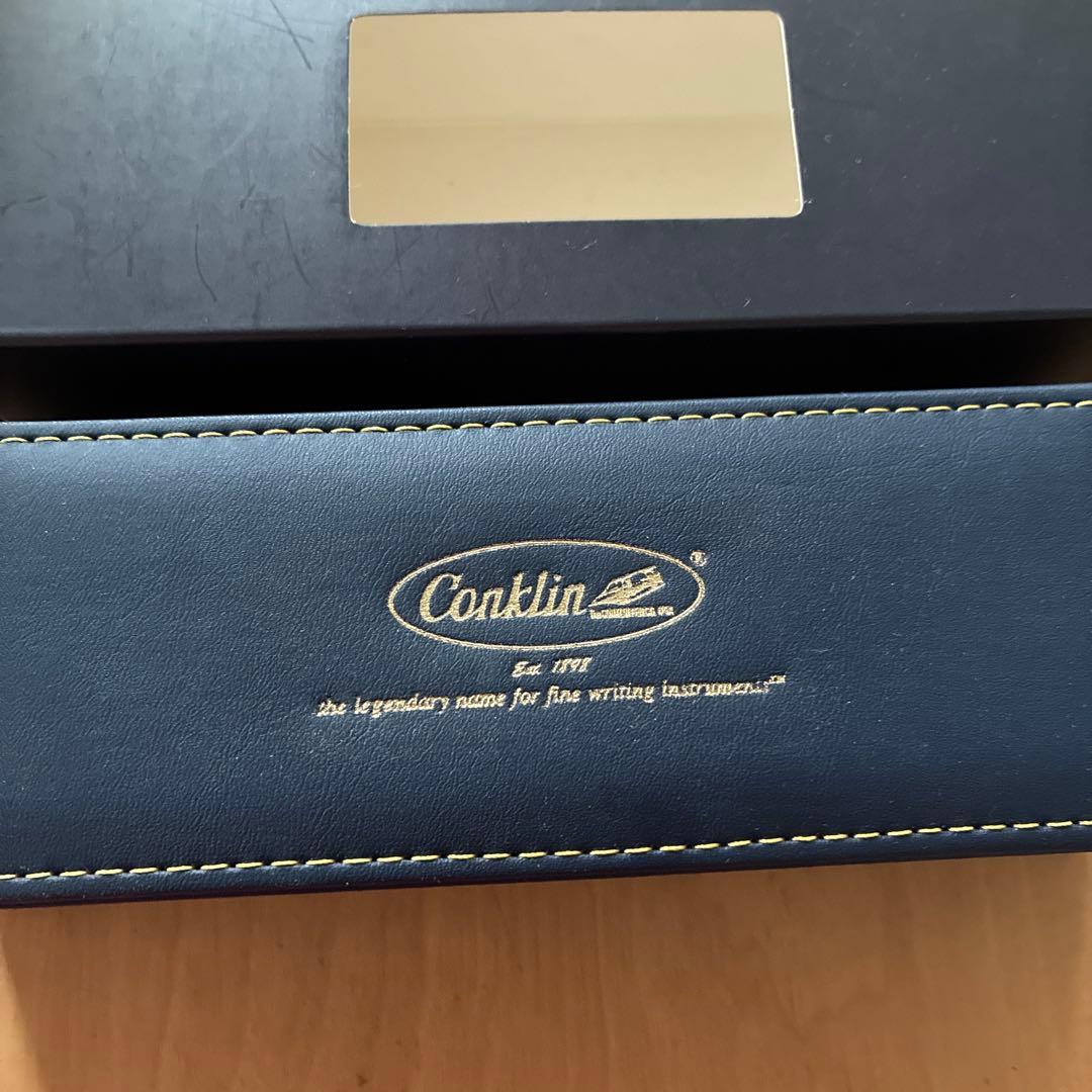 コンクリン　Conklin 万年筆　新品未使用　シンメトリックグラナイト