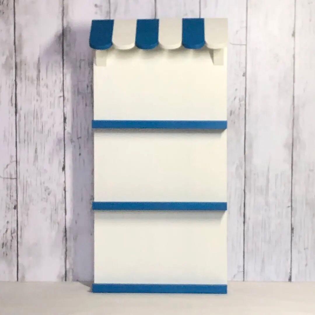 いち　お店型什器 （６枚屋根）　計３点　（イベント什器　ハンドメイド）