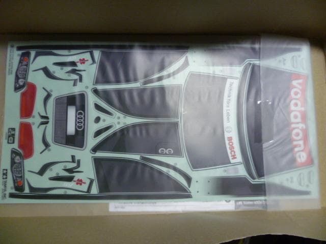 さぶちゃん専用タミヤ1/10アウディA4DTM2005スペアボディセット元箱付属