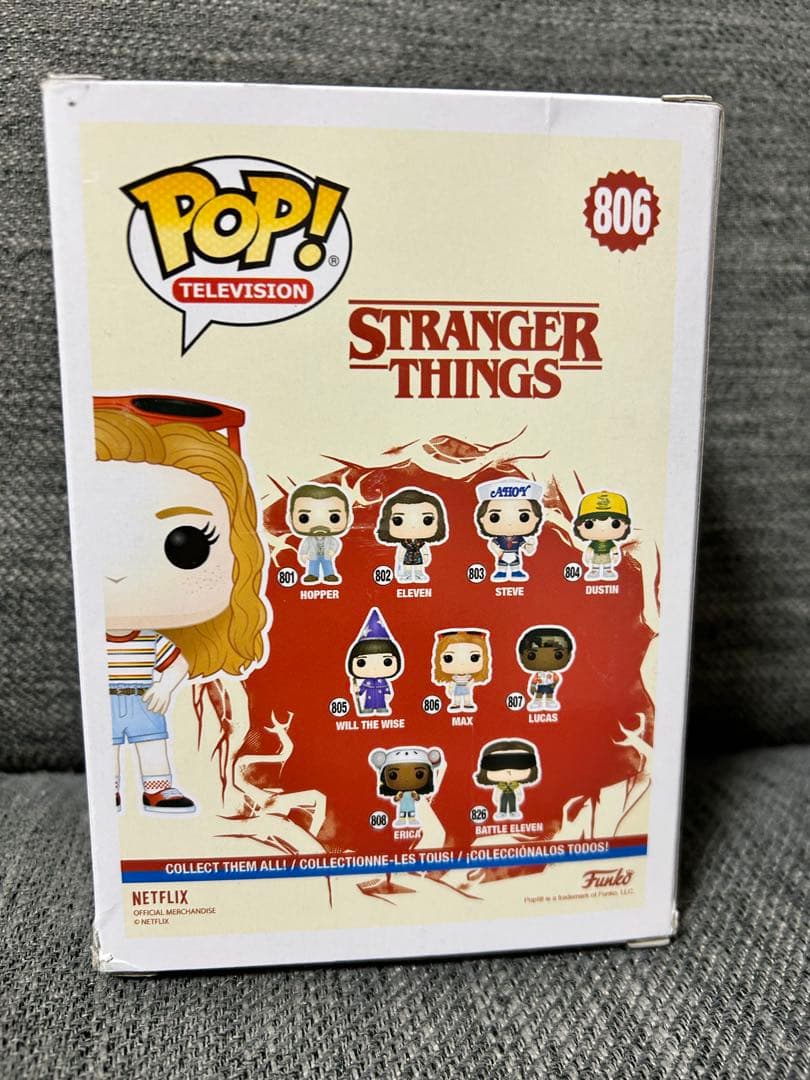 Funko Pop! ストレンジャーシングス マックス 806