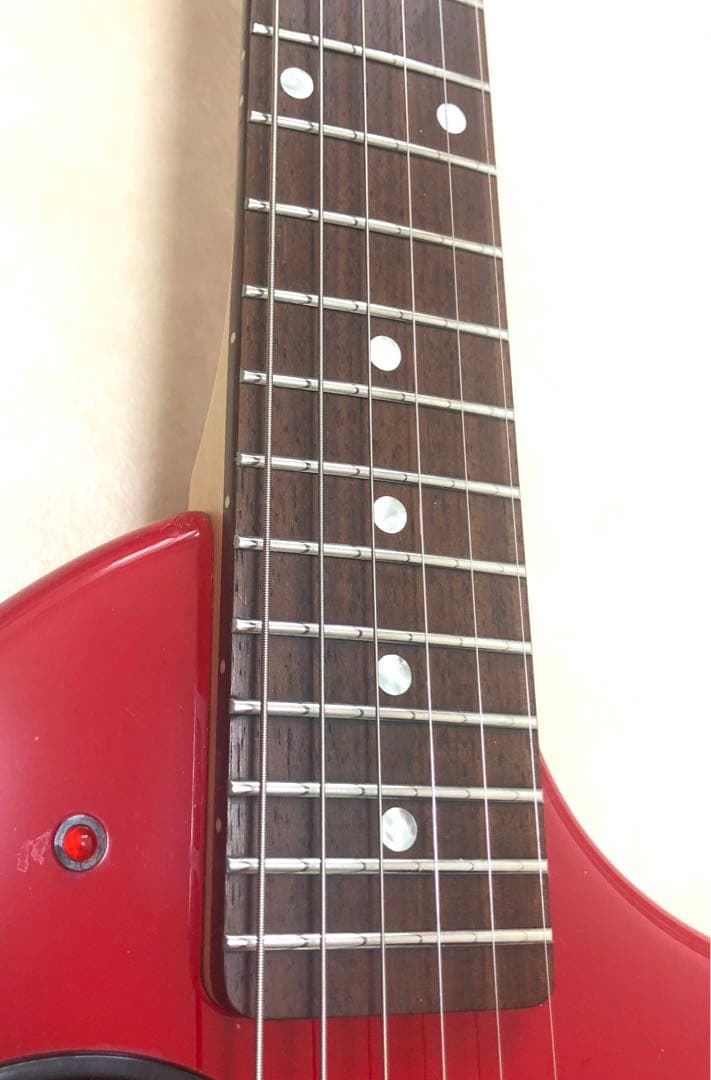 【美品】ZO-3 レッド アンプ内蔵ミニギター 専用ケース付 ぞーさん