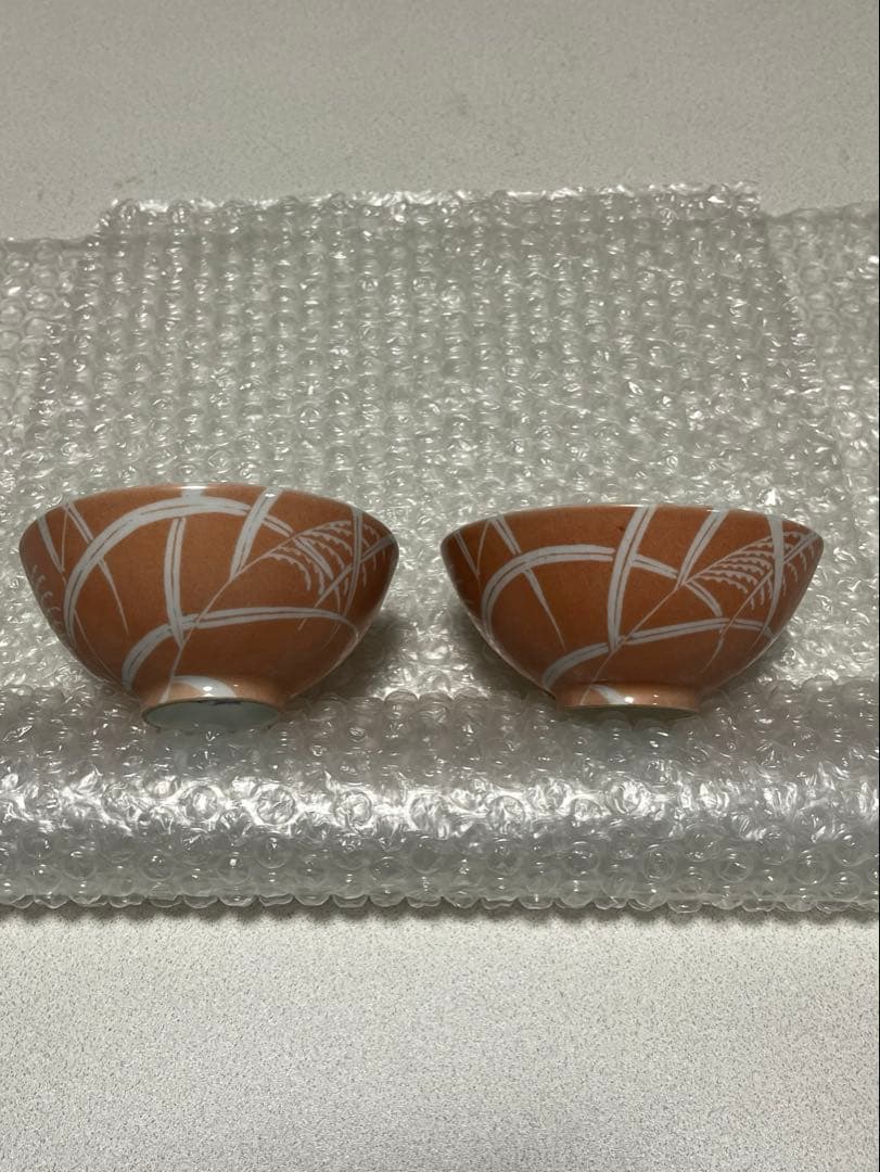 茶碗　吸物碗　京焼　幹山伝七　芦穂画