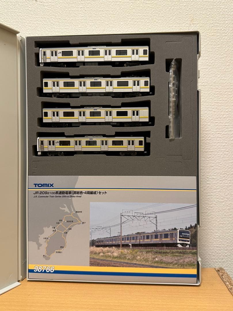 Nゲージ　TOMIX 98766 209系2100番台　房総色　4両セット