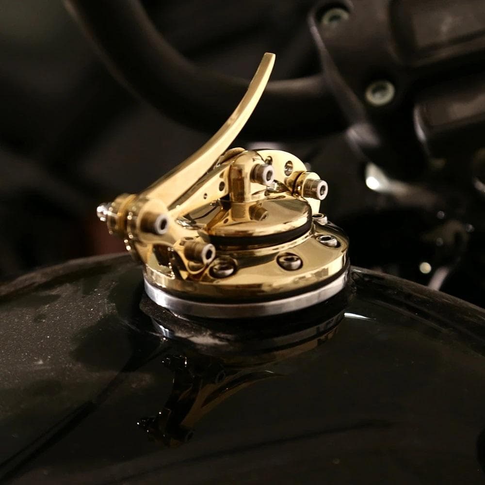 ハーレー クイックリリース タンクキャップ GD ガスキャップ スポーツスター