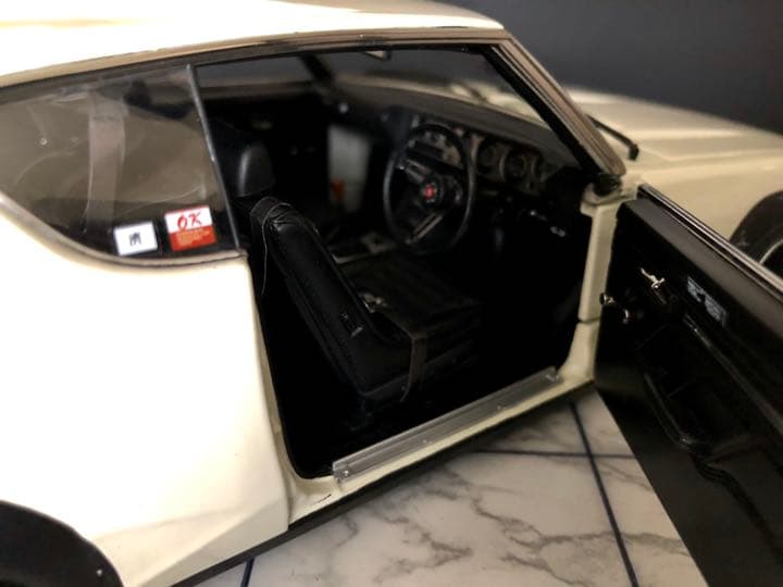 1/18 京商 スカイライン GT-R ケンメリ 白 ワタナベ 改造 カスタム