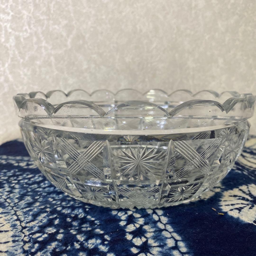 切子硝子　江戸切子　薩摩切子　鉢　ボール