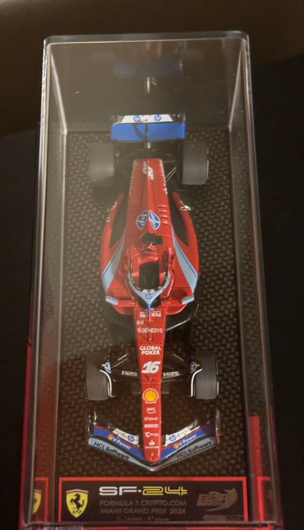 Ferrari sf-24 マイアミGP ルクレール