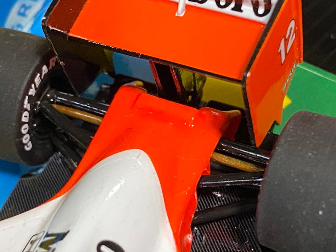 1/43 マクラーレンMP4/4ホンダ #12 A.セナ ワールドチャンピオン