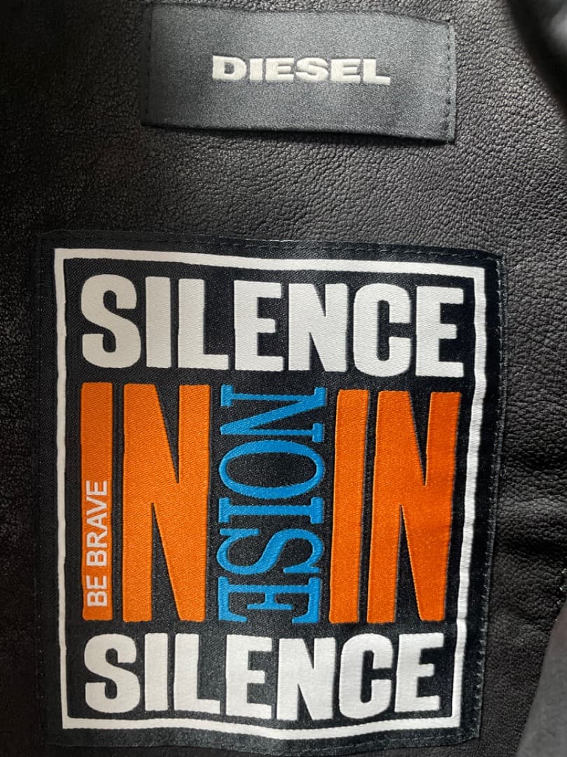 dieselレザーライダースジャケット