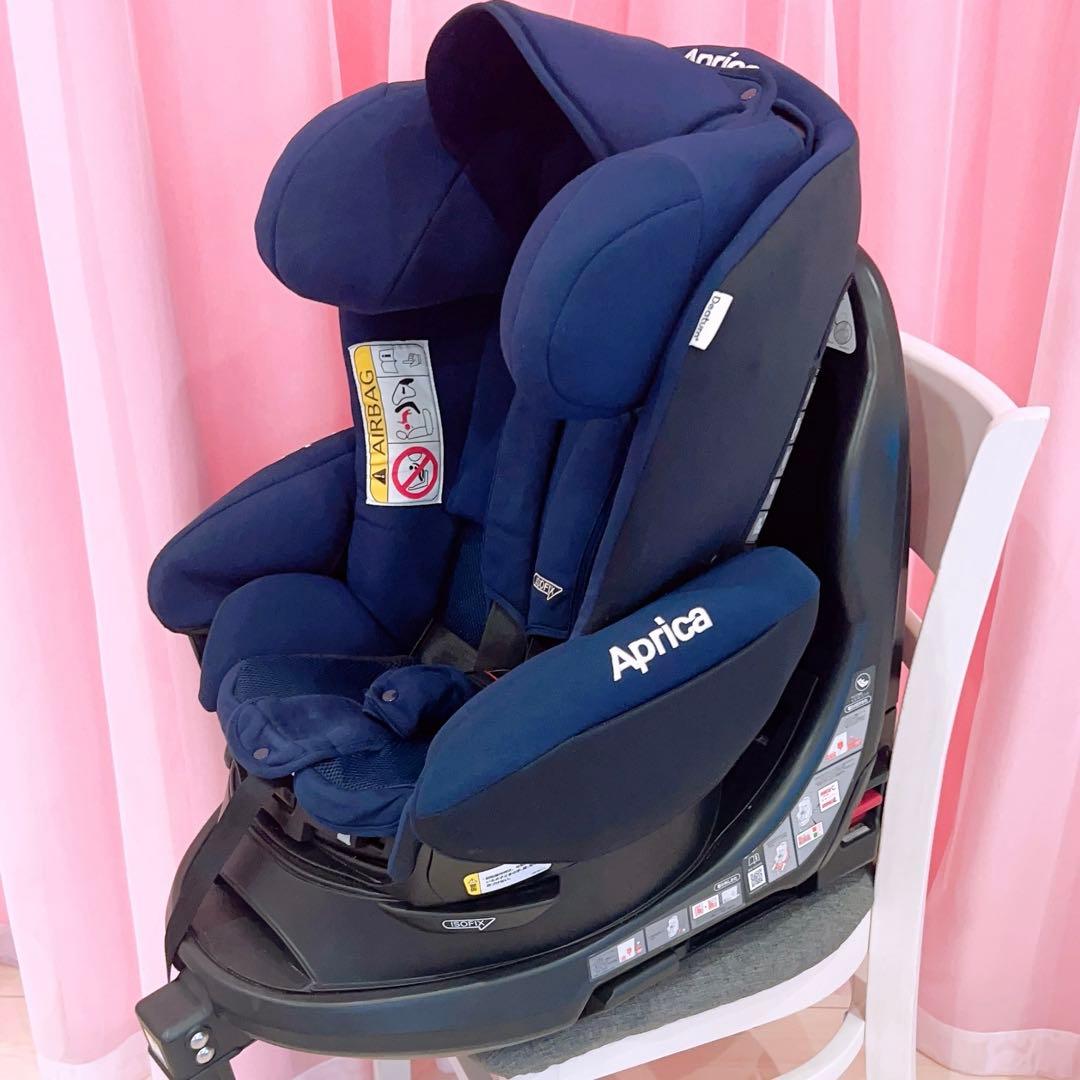【美品】Apricaアップリカ　ディアターンプラス　ISOFIX　AB