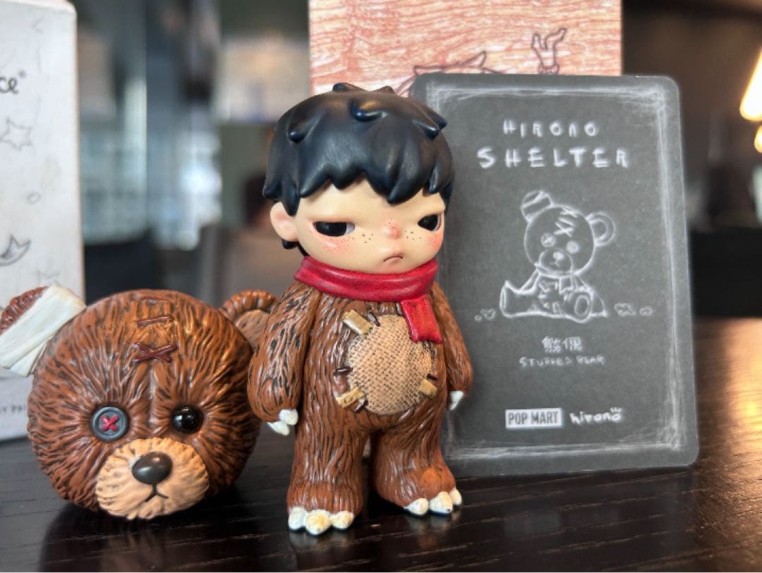 新品hirono shelter stuffed bear シークレット