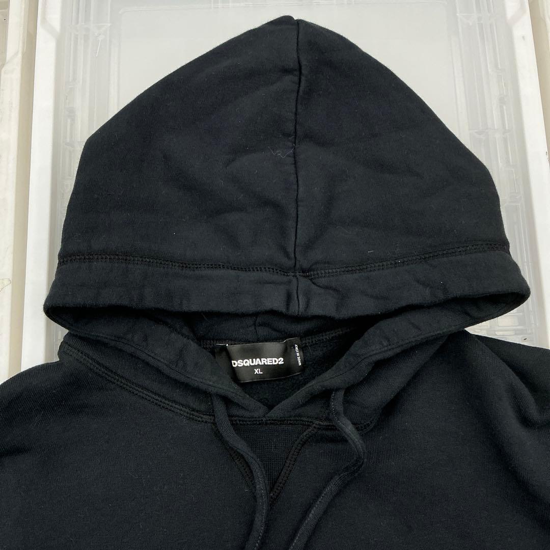 DSQUARED2 ロゴプリントパーカー