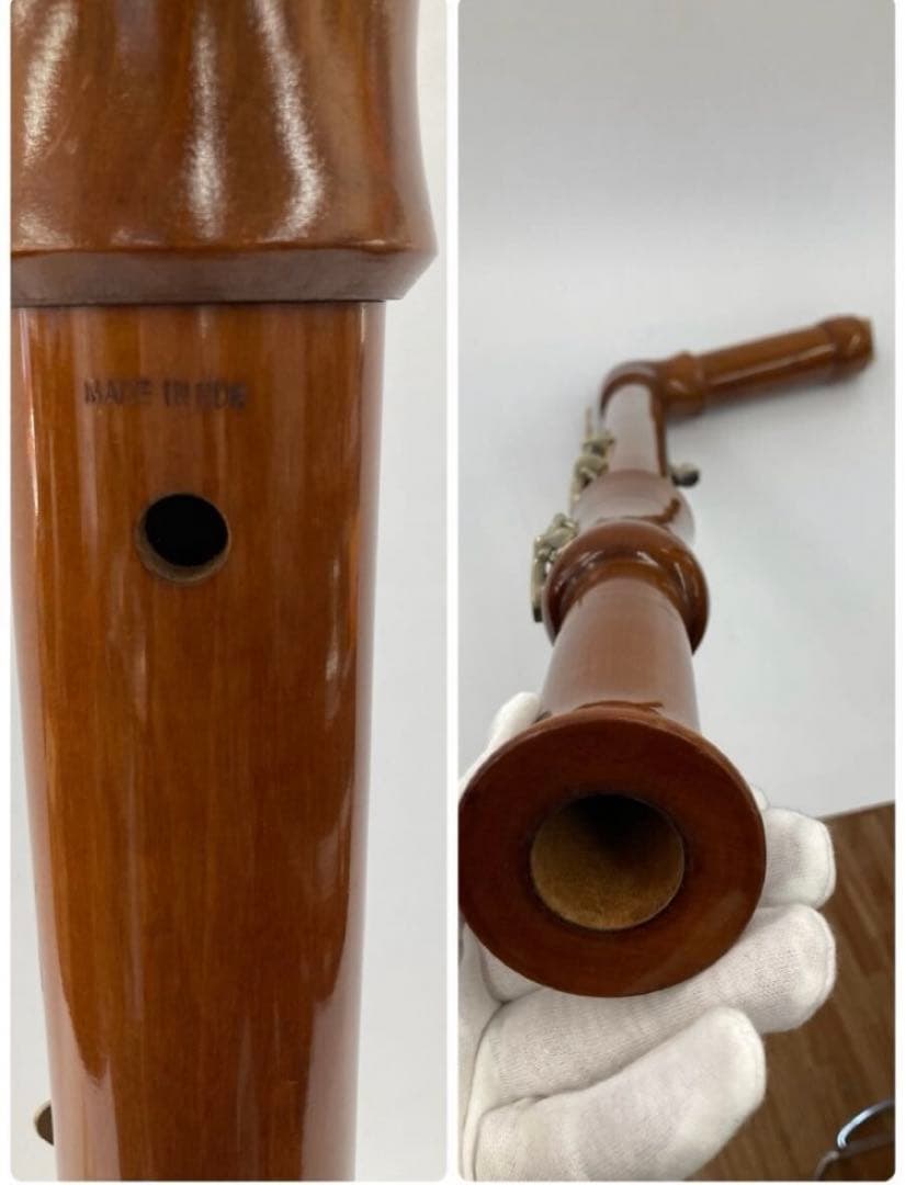 値下げしました。東ドイツ製　ADLER　曲がったリコーダー　ブロックフレー