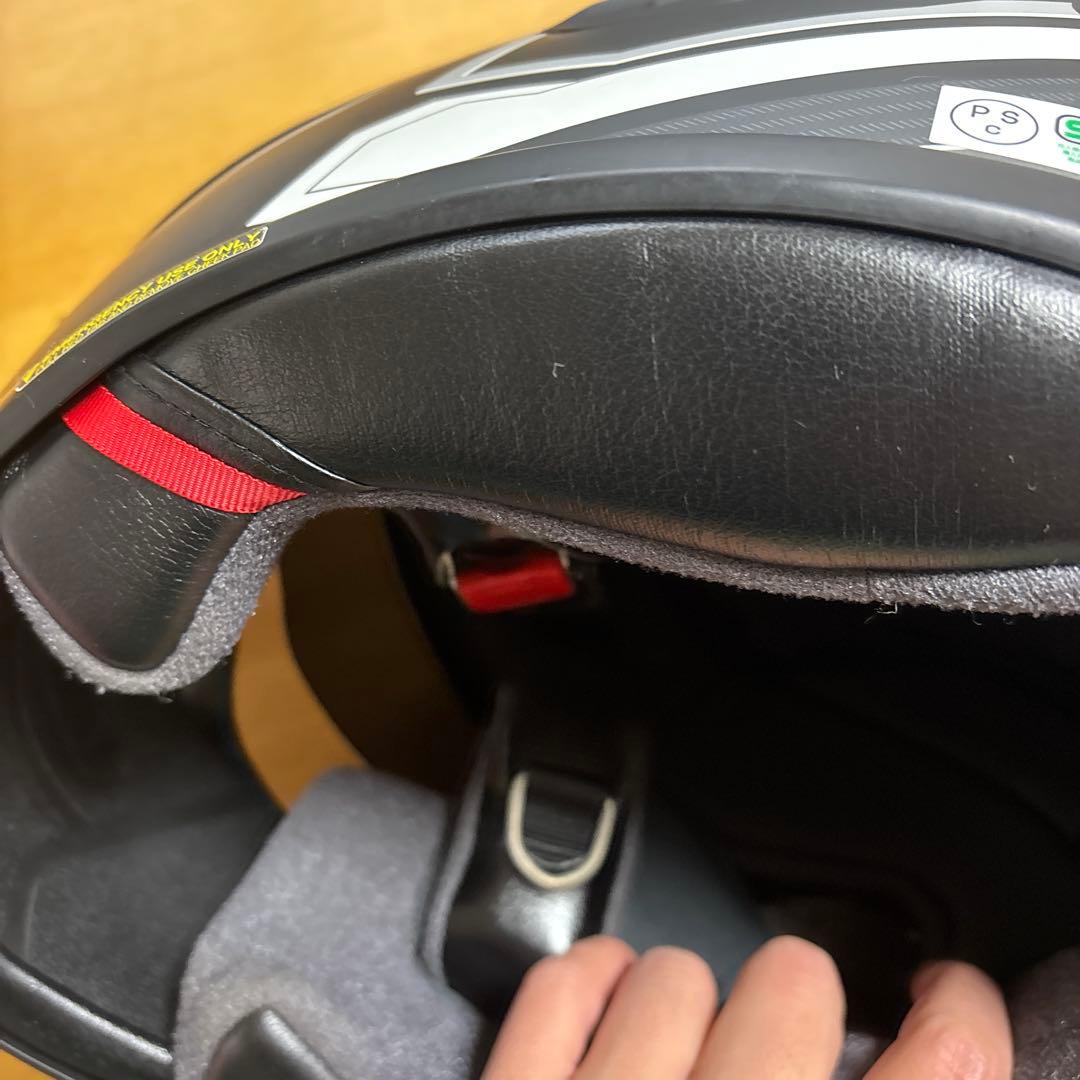 SHOEI フルフェイスヘルメット ブラック/ホワイト