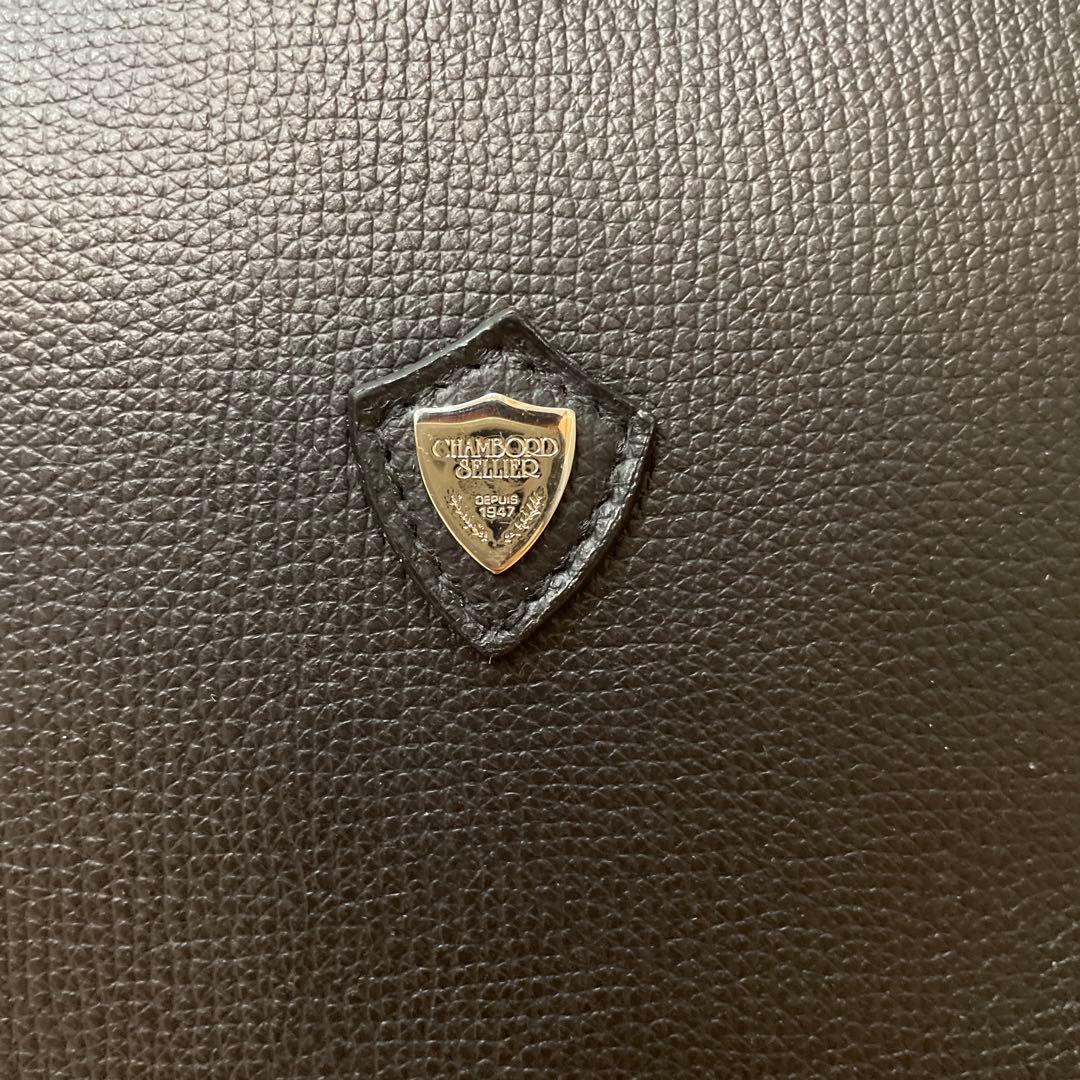 シャンボールセリエ　LILLE BRIFE レザー ブラック